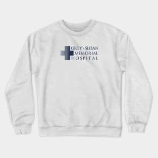 Grey + Sloan Memorial Hospital Logo | Blue Print Crewneck Sweatshirt